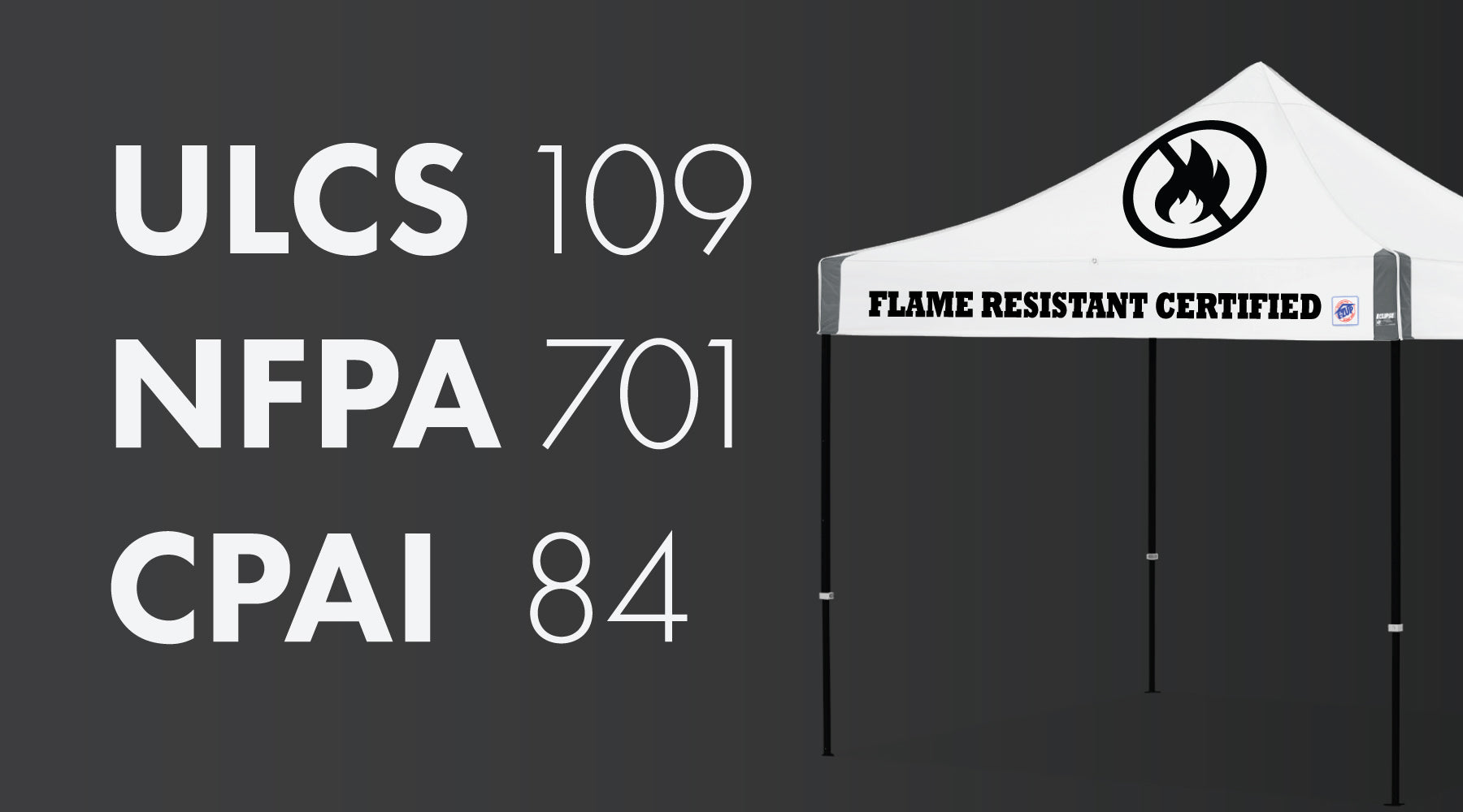 CAN/ULC-S109 vs. NFPA 701 vs. CPAI-84 for Canopies