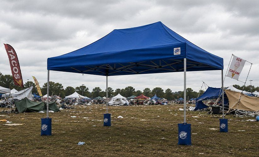How to Secure a Canopy Tent in High Winds