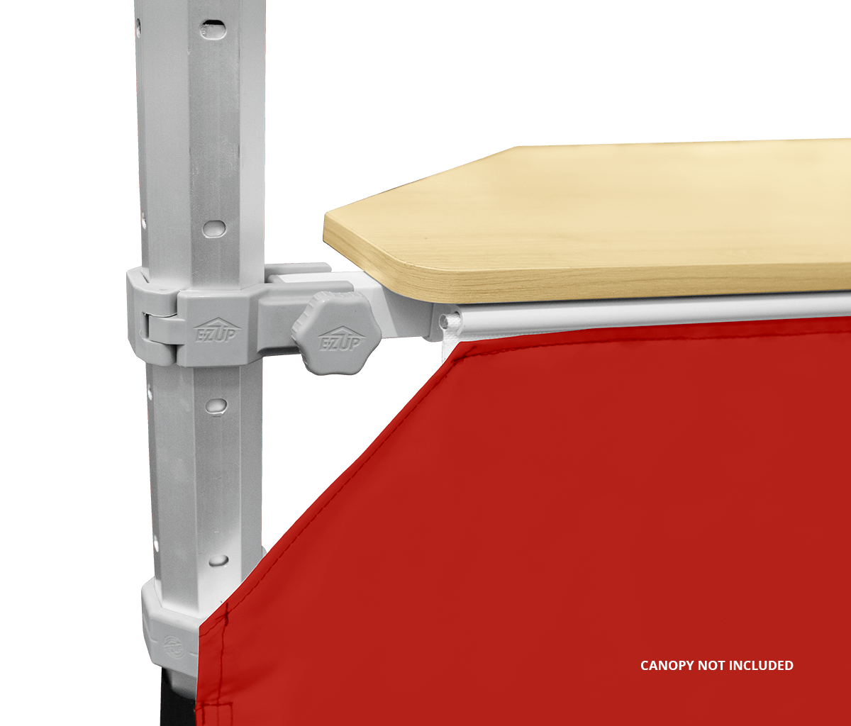 Canopy Counter/Bar Top 42" - Square Leg 10' Red