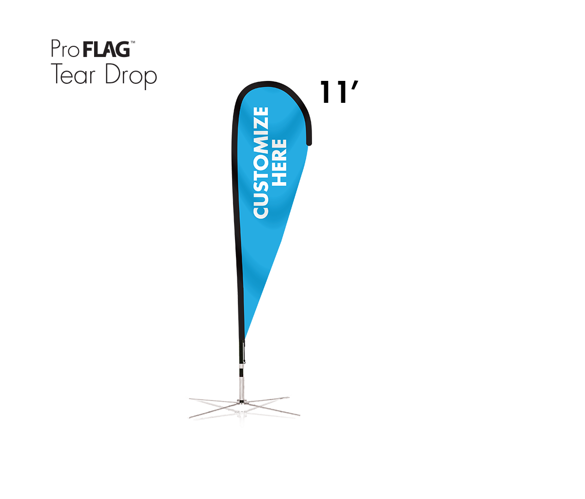 Drapeau Tear Drop