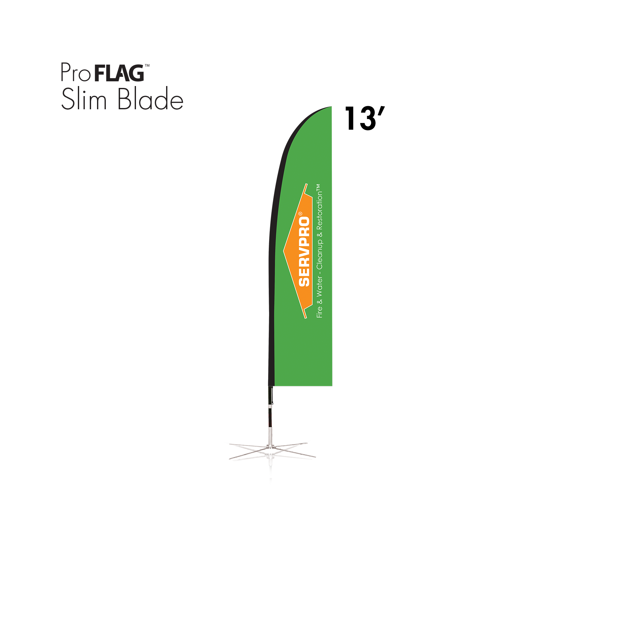 Drapeau Blade Slim