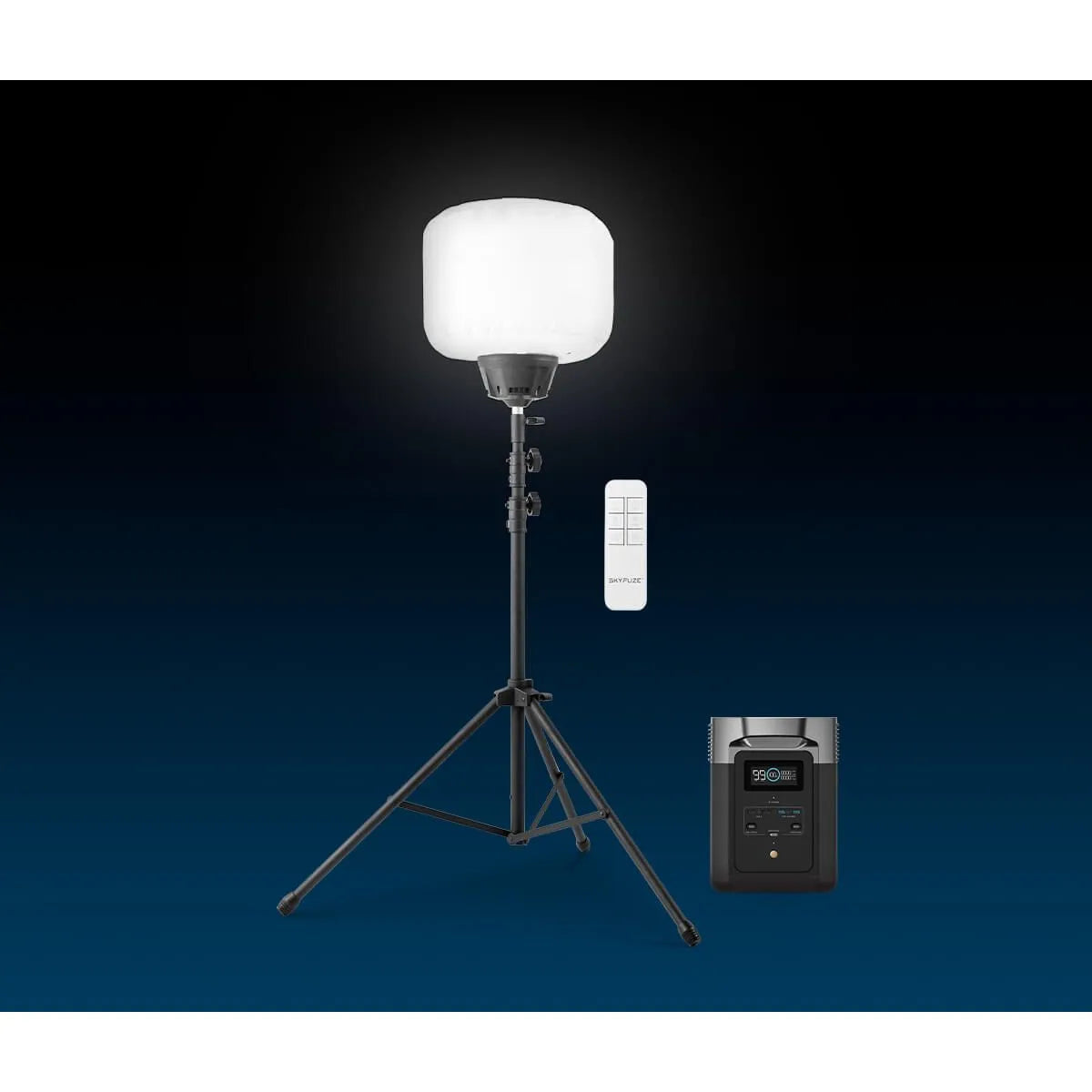 SKYFUZE® 150W LED Balloon Light Kit & EcoFlow DELTA 2