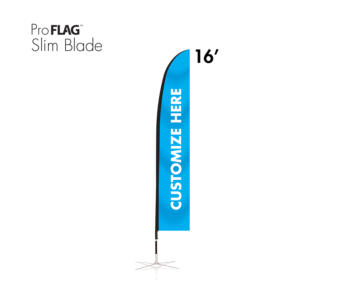 Slim Blade Flag