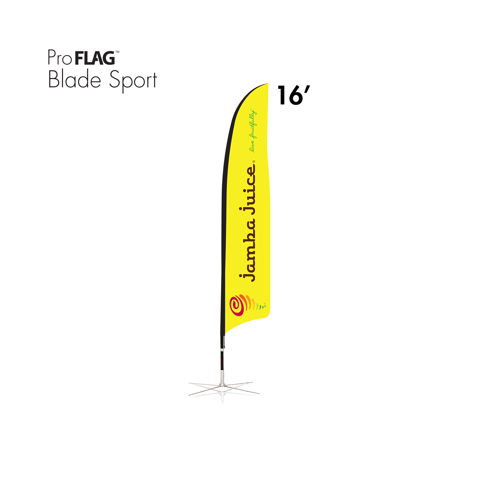 Drapeau Blade sport