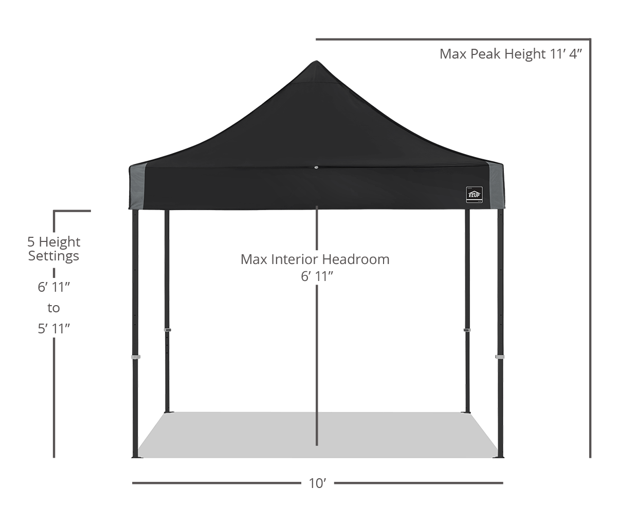 Endeavor® 10' x 10' Canopy