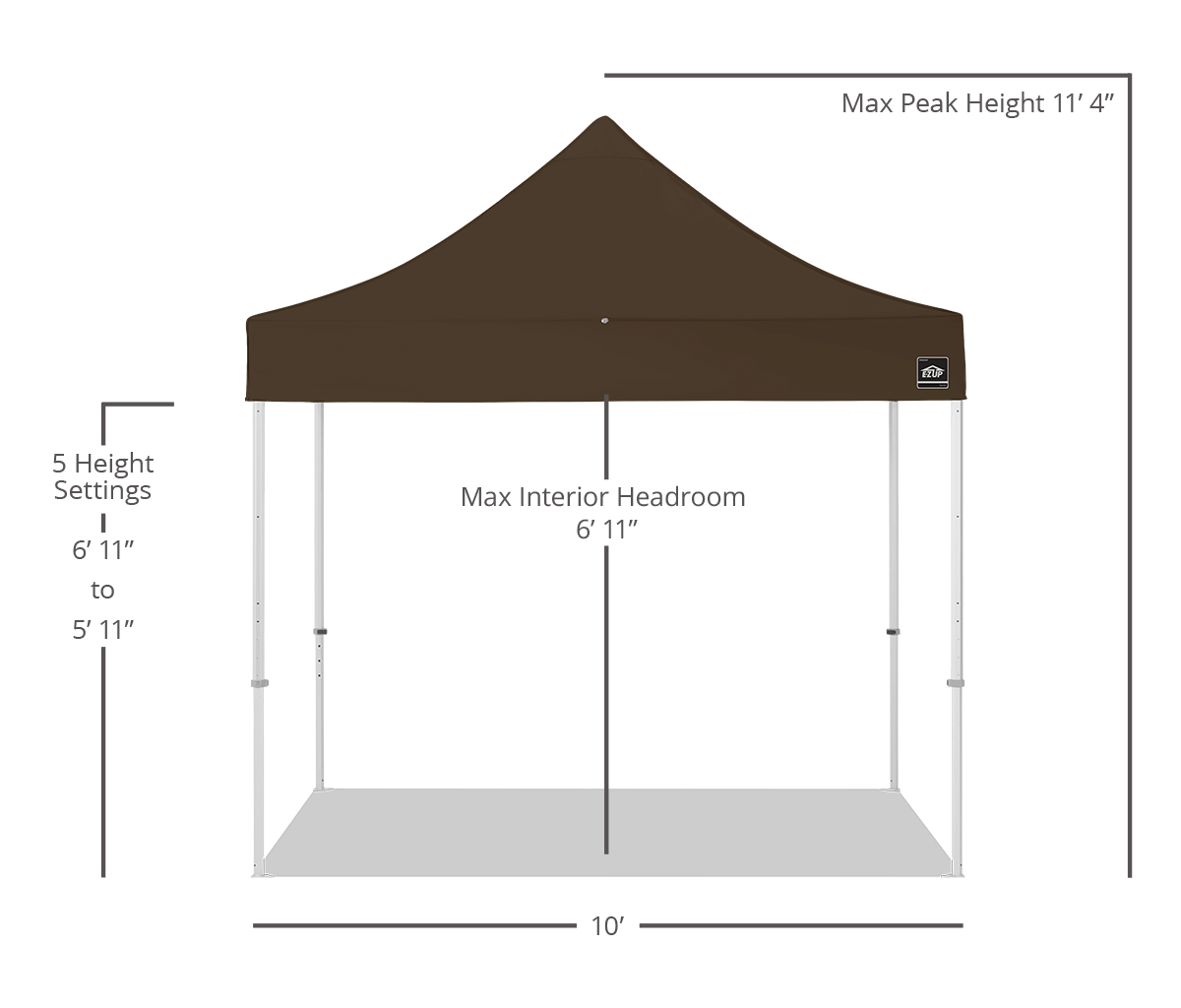 Endeavor® 10' x 10' Canopy