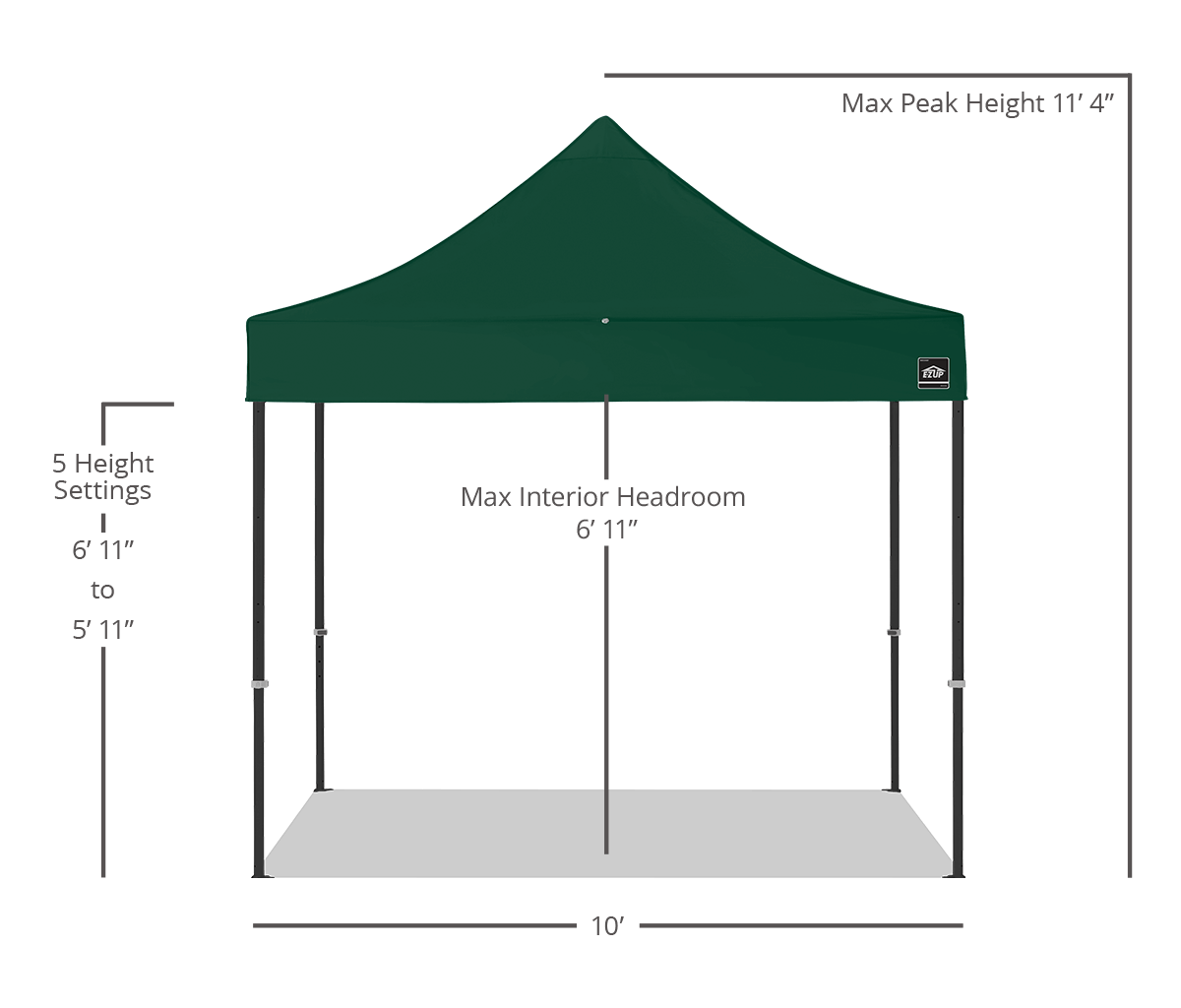 Endeavor® 10' x 10' Canopy