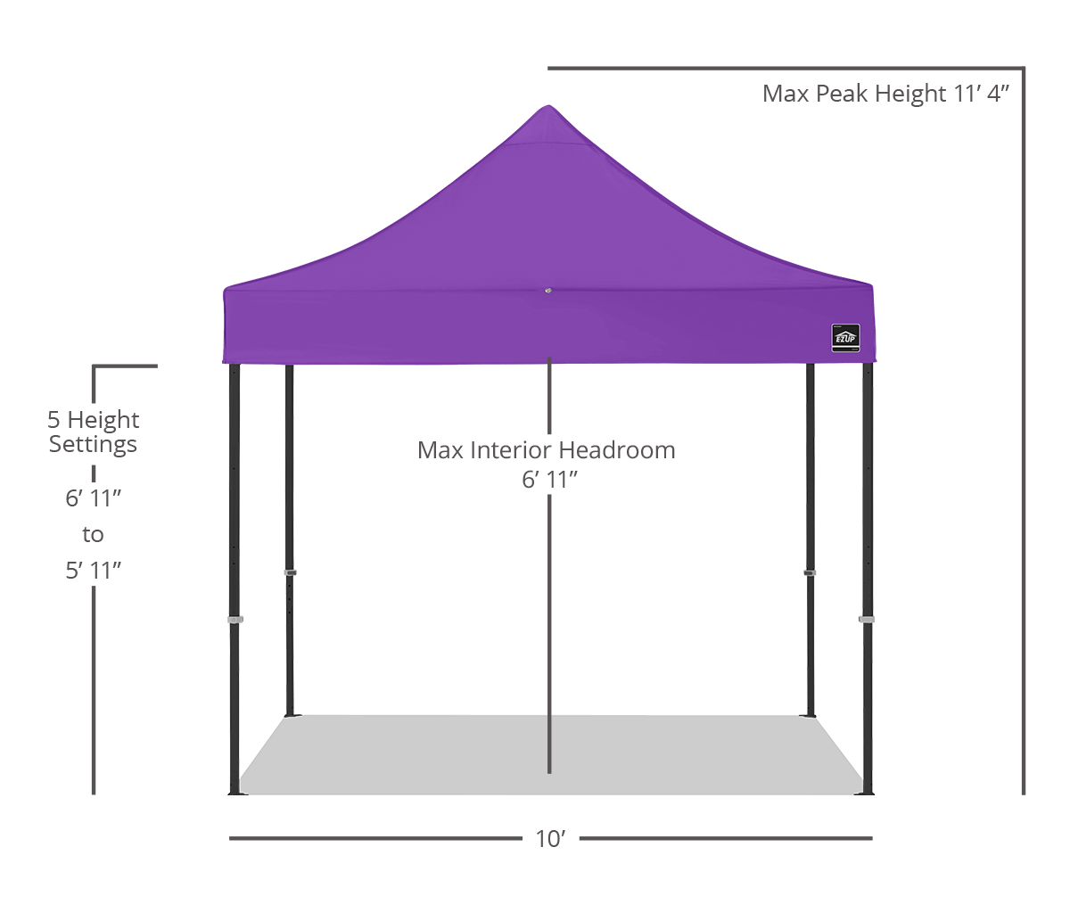 Endeavor® 10' x 10' Canopy