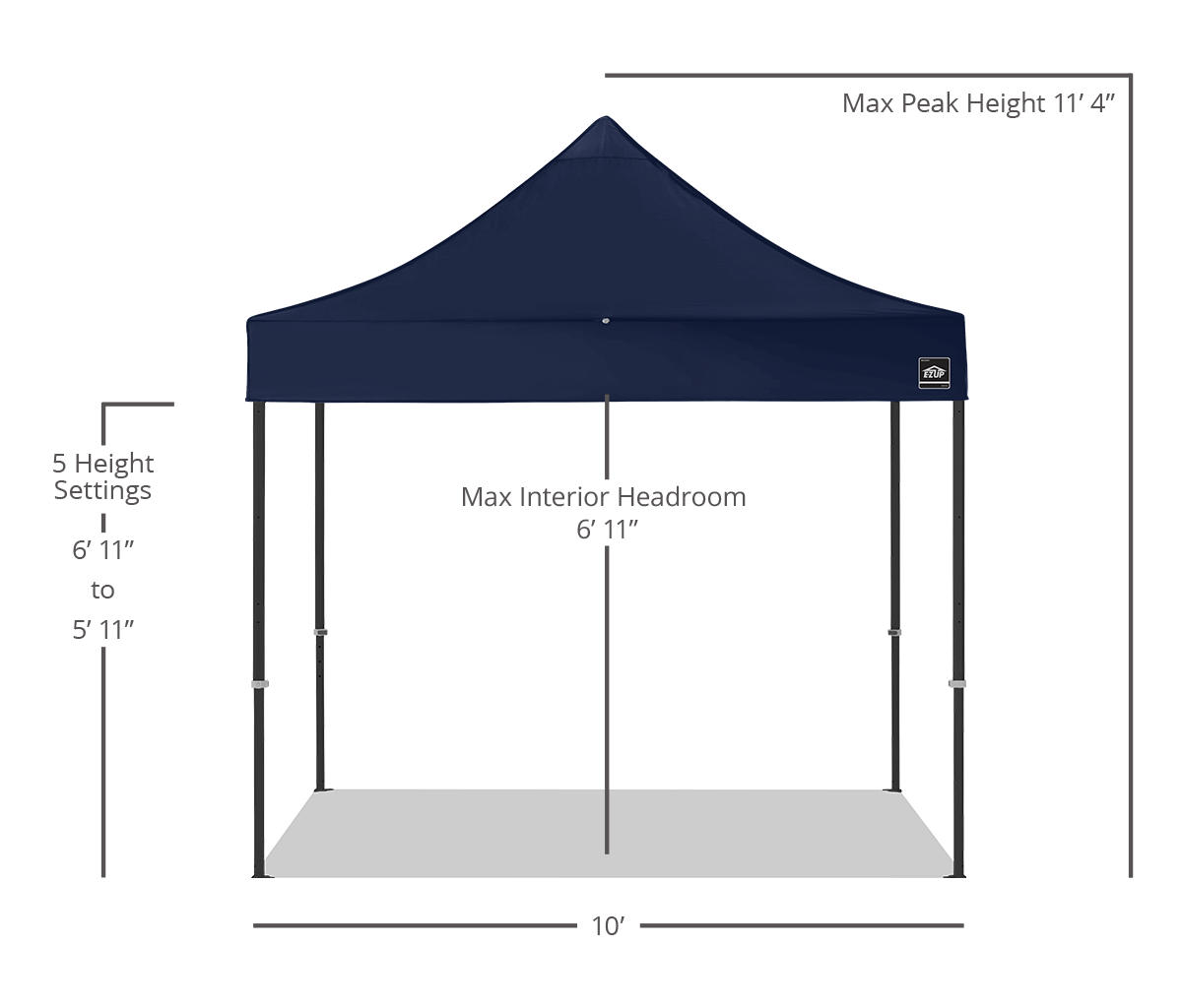 Endeavor® 10' x 10' Canopy