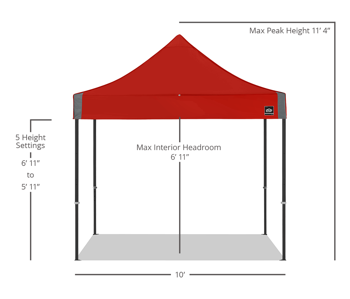Endeavor® 10' x 10' Canopy