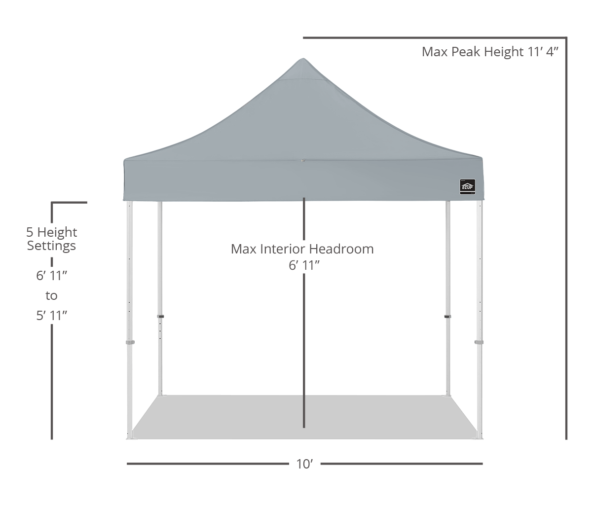 Endeavor® 10' x 10' Canopy