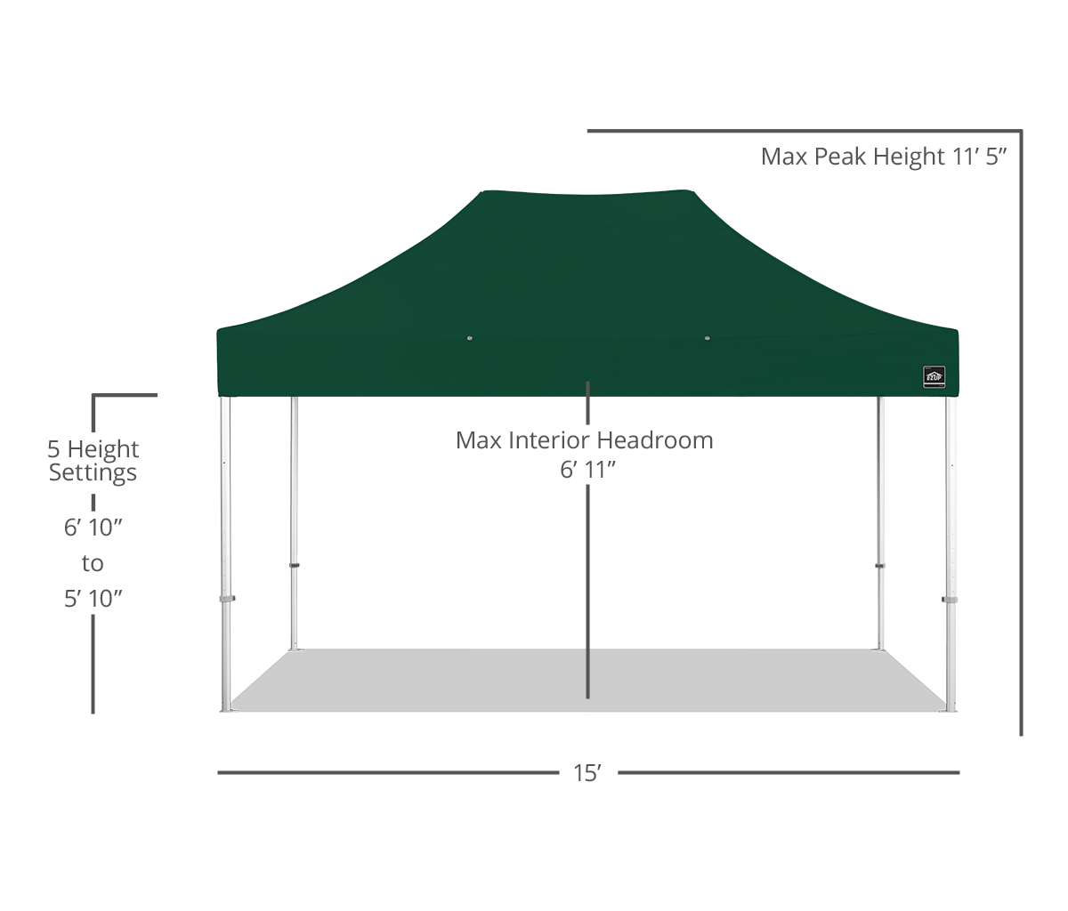 Abri Endeavor® 10' x 15'