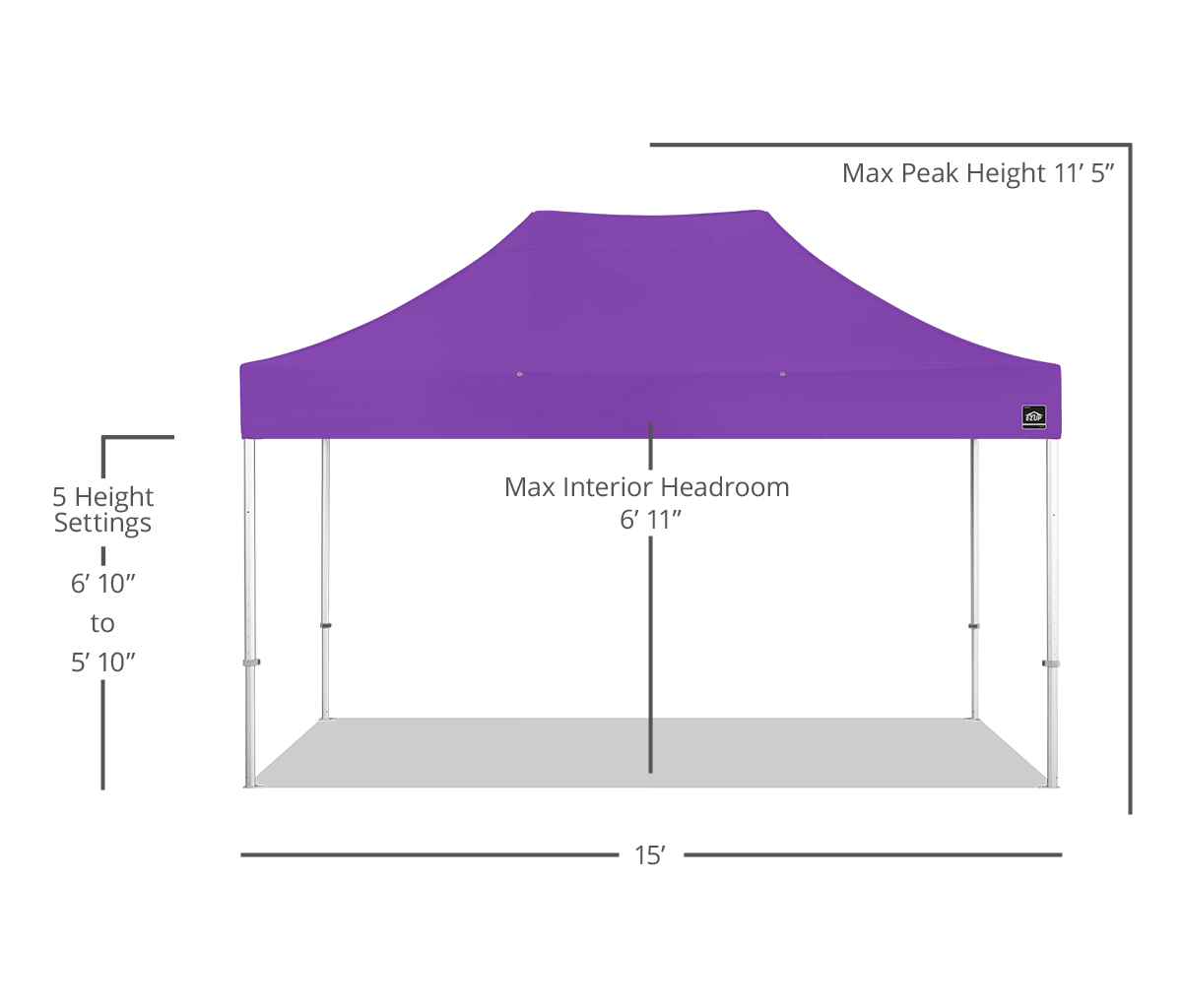 Abri Endeavor® 10' x 15'