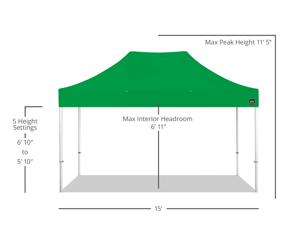 Abri Endeavor® 10' x 15'