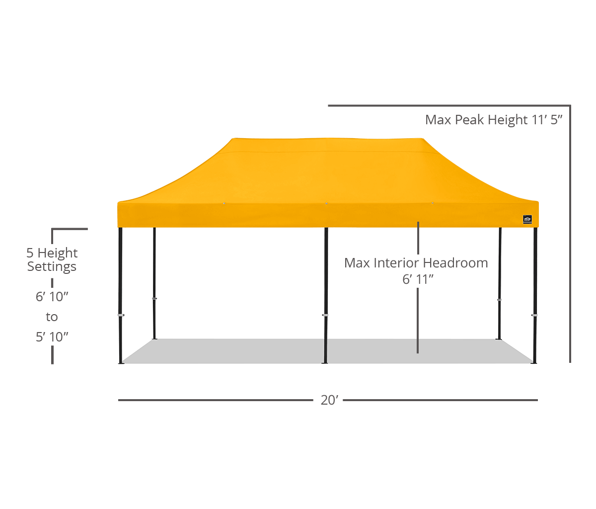 Endeavor® 10' x 20' Canopy