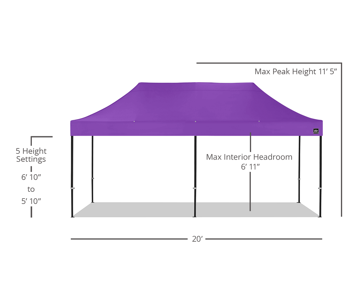 Endeavor® 10' x 20' Canopy