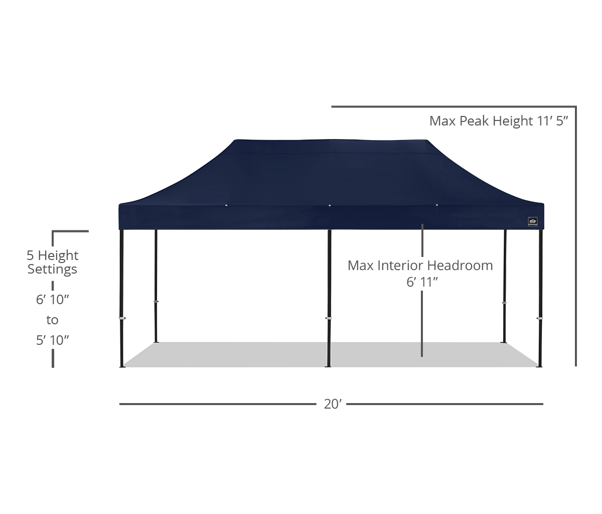Endeavor® 10' x 20' Canopy