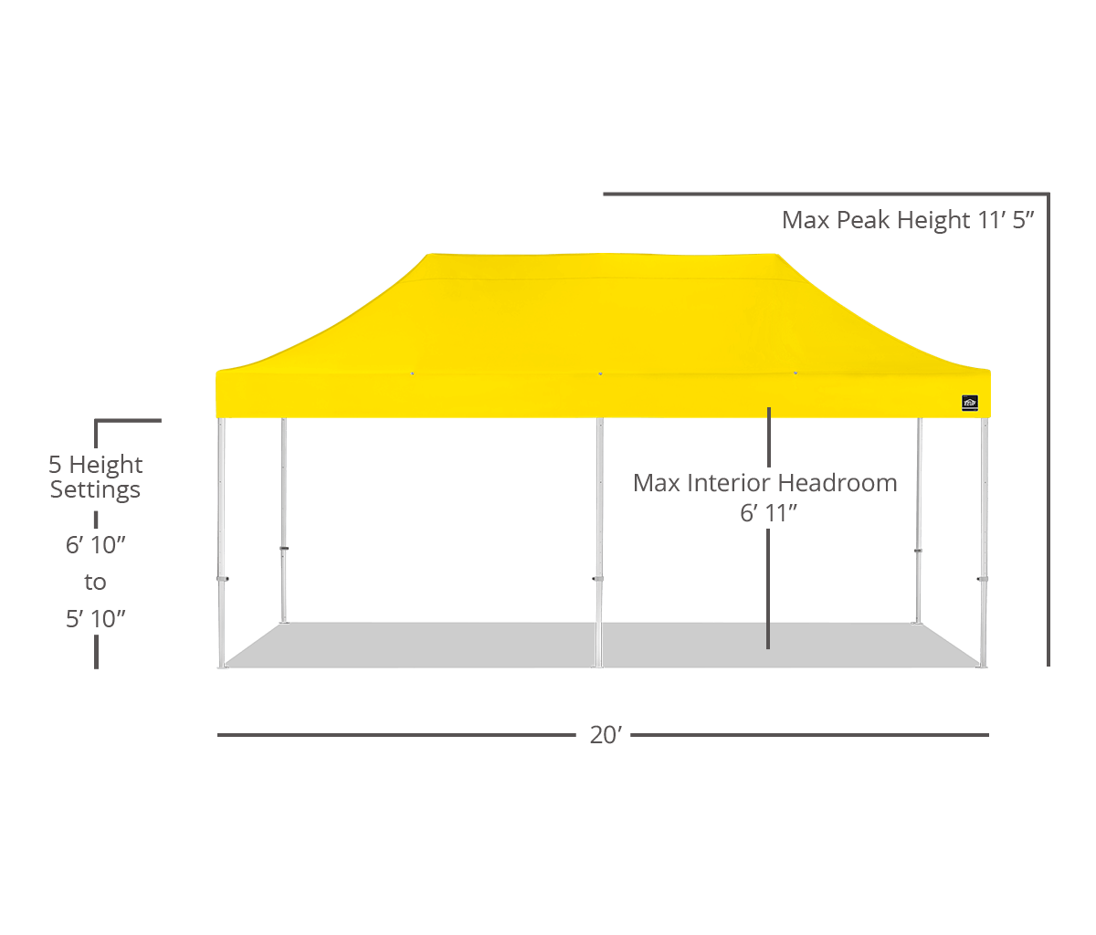Endeavor® 10' x 20' Canopy