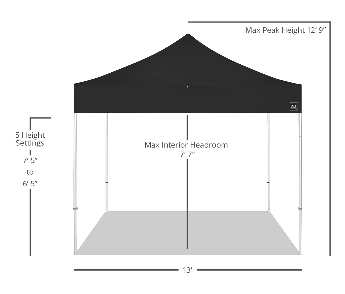 Endeavor® 4 x 4m Canopy