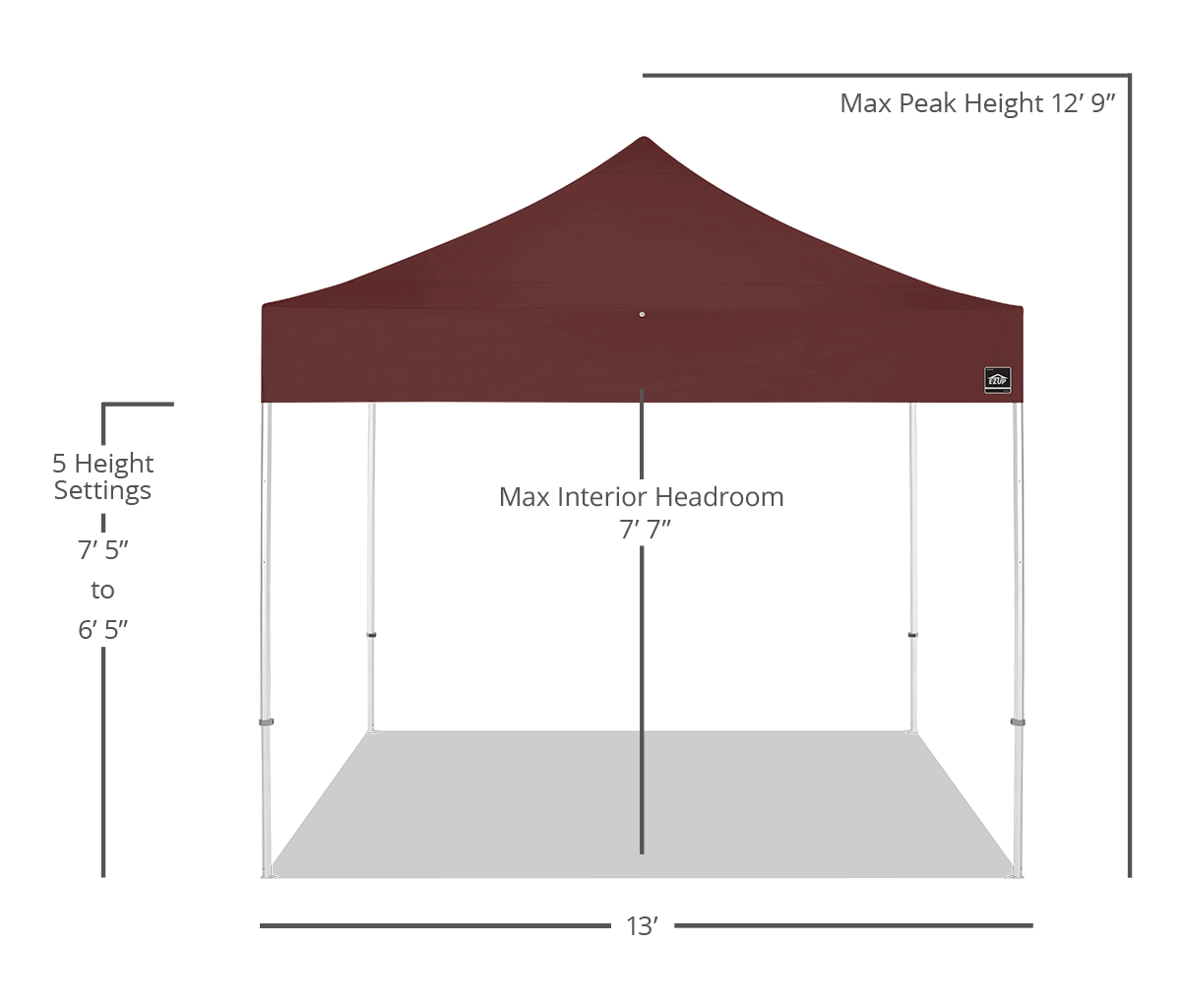 Endeavor® 4 x 4m Canopy