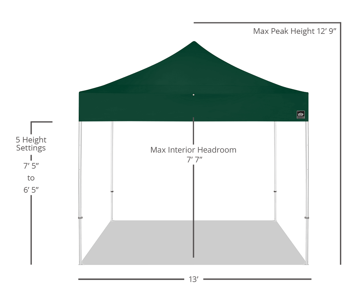 Endeavor® 4 x 4m Canopy