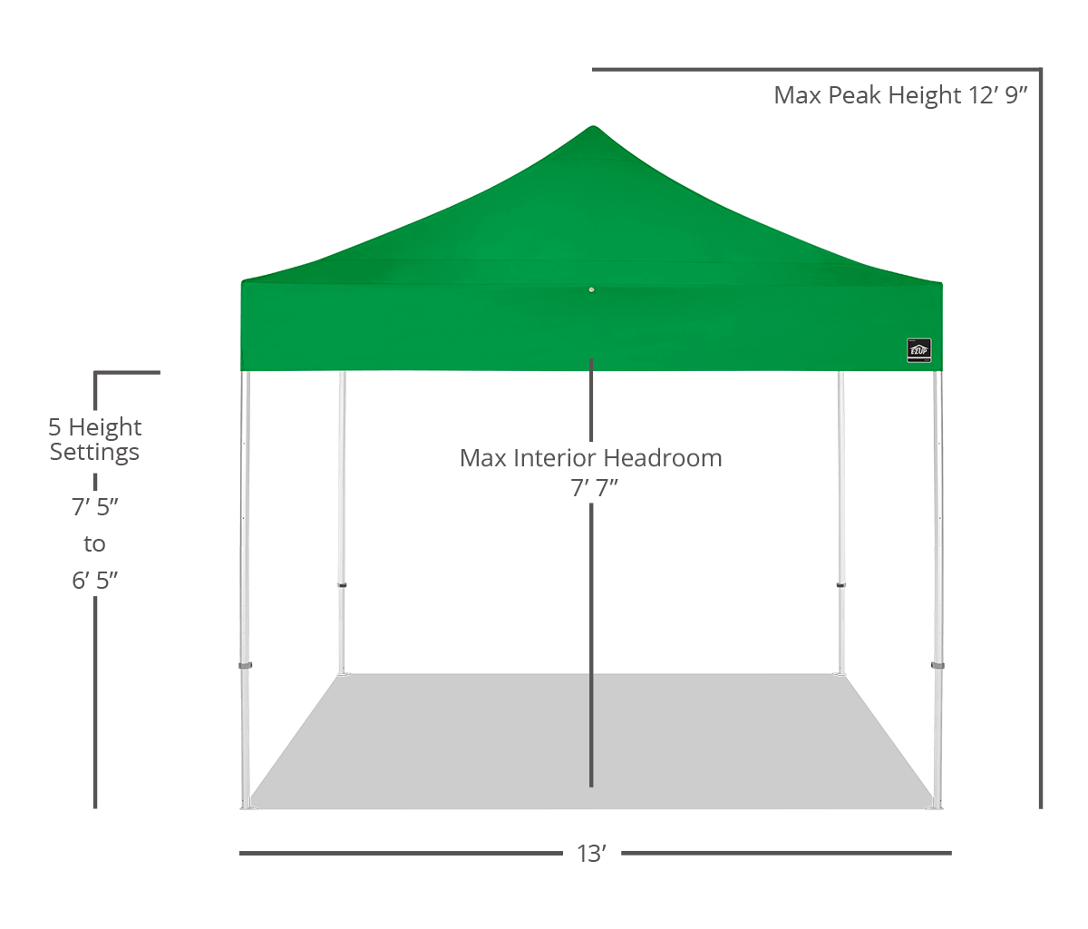 Endeavor® 4 x 4m Canopy