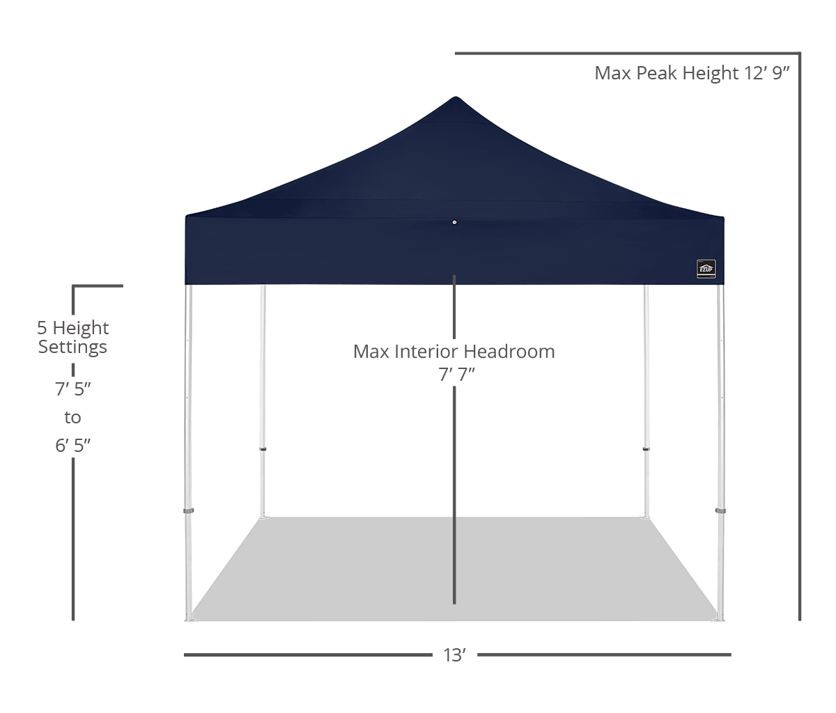 Endeavor® 4 x 4m Canopy