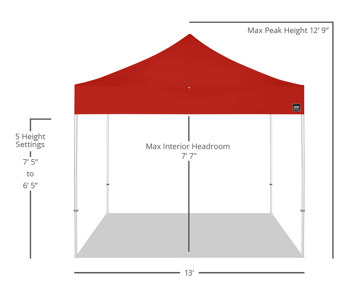 Endeavor® 4 x 4m Canopy