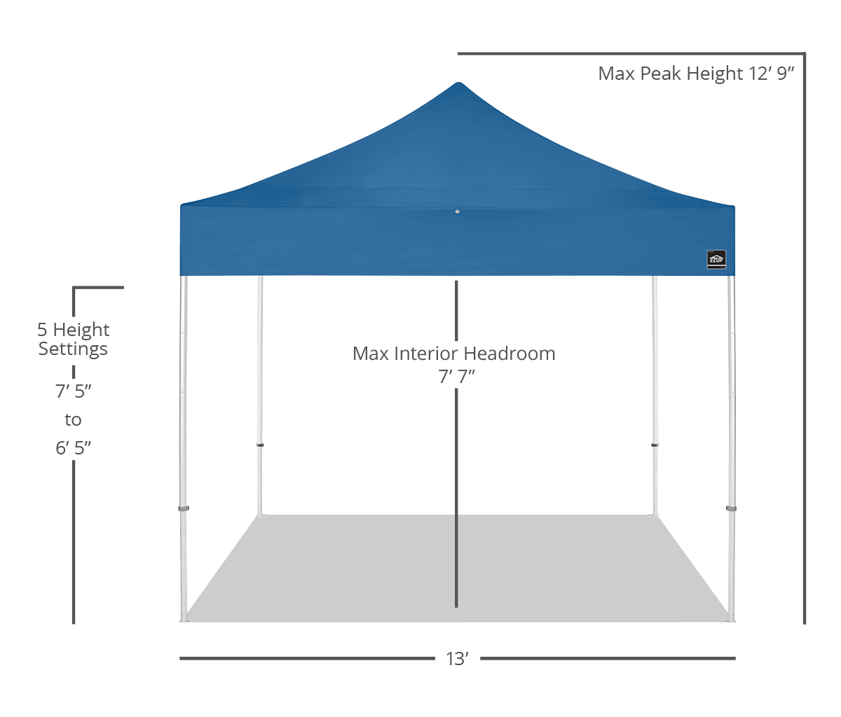 Endeavor® 4 x 4m Canopy