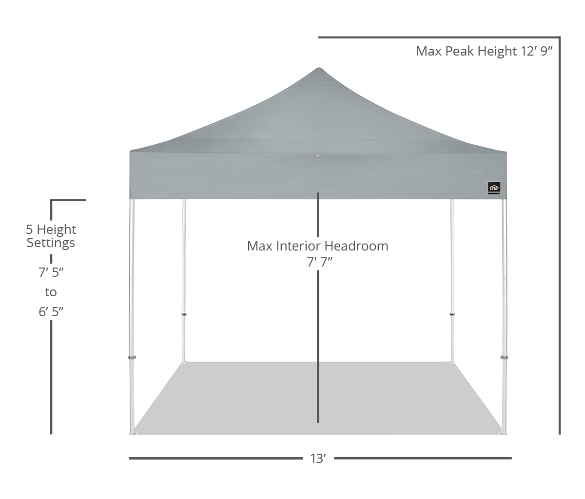 Endeavor® 4 x 4m Canopy