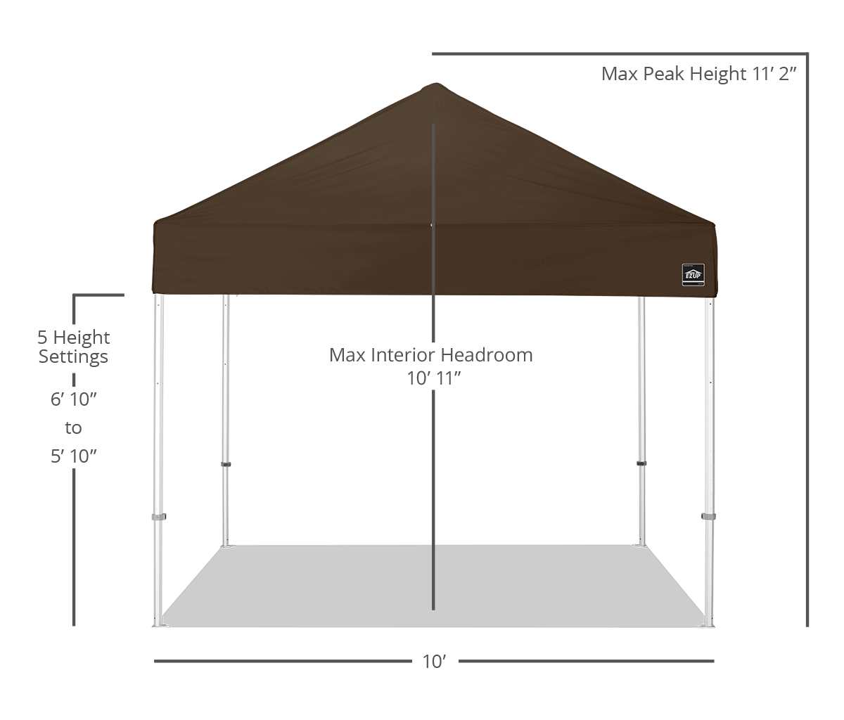 Endeavor™ MAX 10' x 10' Canopy