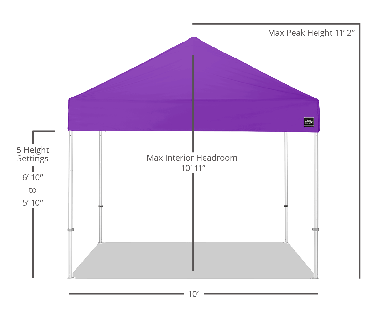 Endeavor™ MAX 10' x 10' Canopy