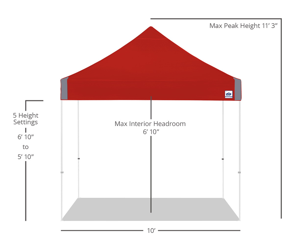 Vantage® 10' x 10' Canopy