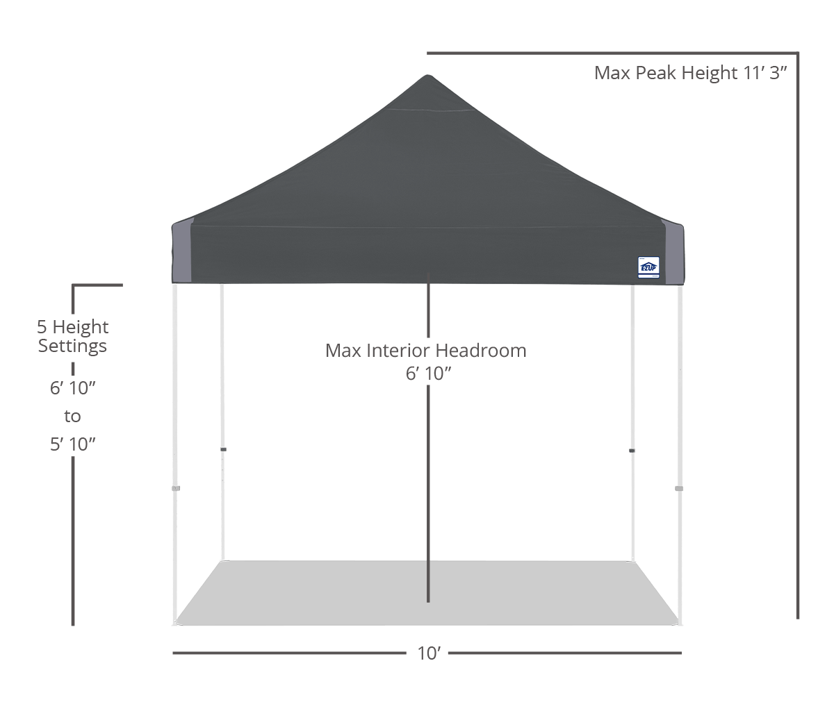 Vantage® 10' x 10' Canopy