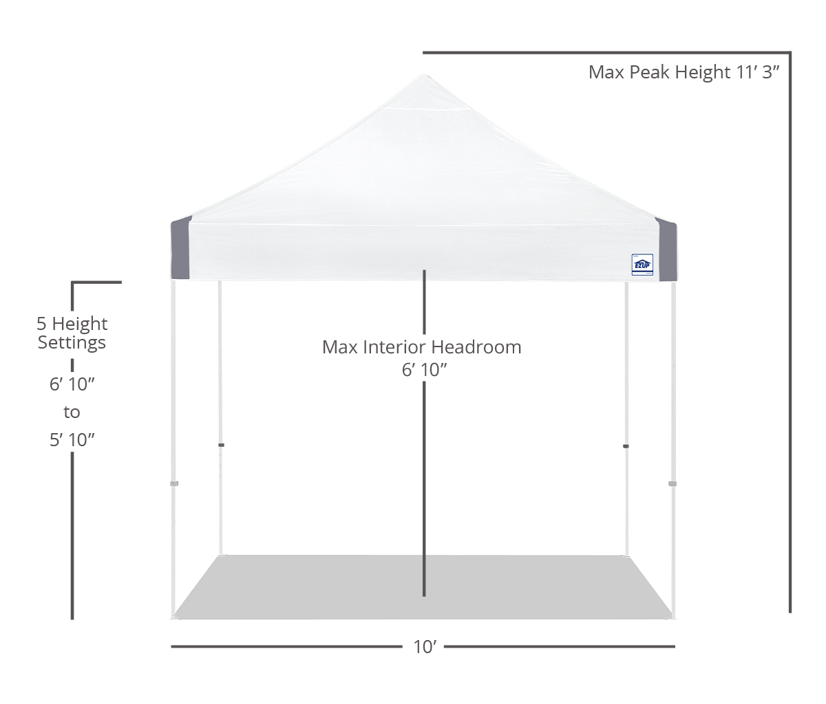 Vantage® 10' x 10' Canopy