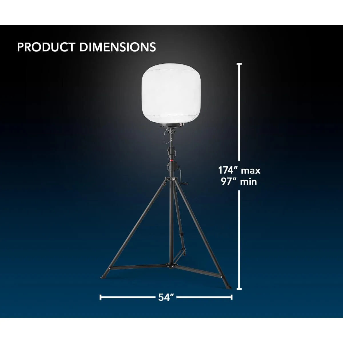 SKYFUZE® 700W LED Balloon Light Kit