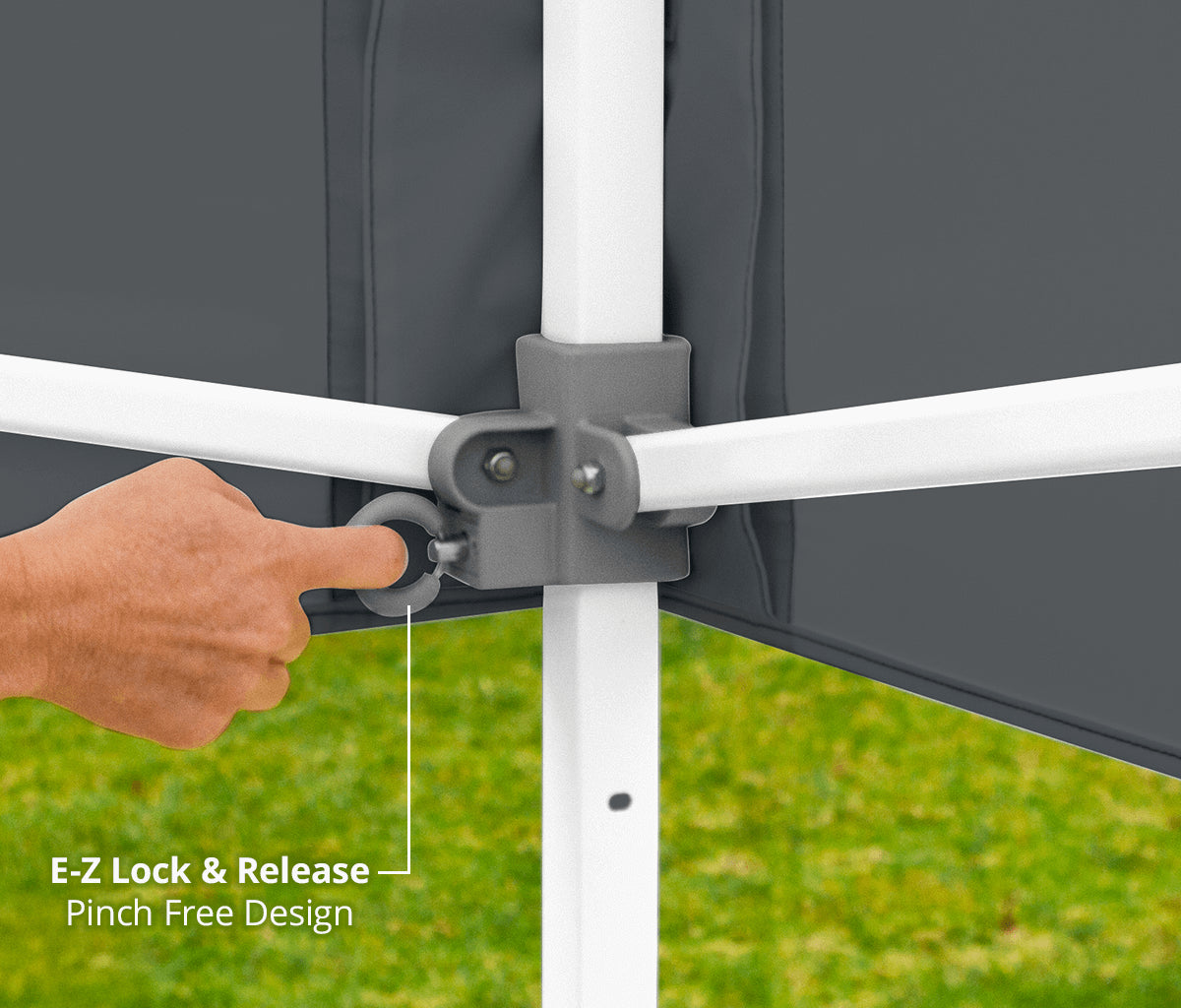 مظلة Eclipse® مقاس 10 × 10 أقدام