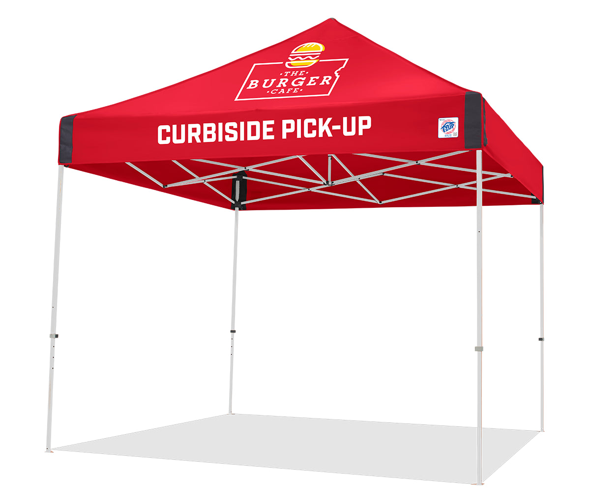 Abri personnalisé Vantage® 10' x 10'