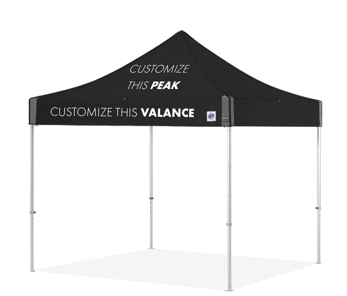 Abri personnalisé Endeavor® 10' x 10'