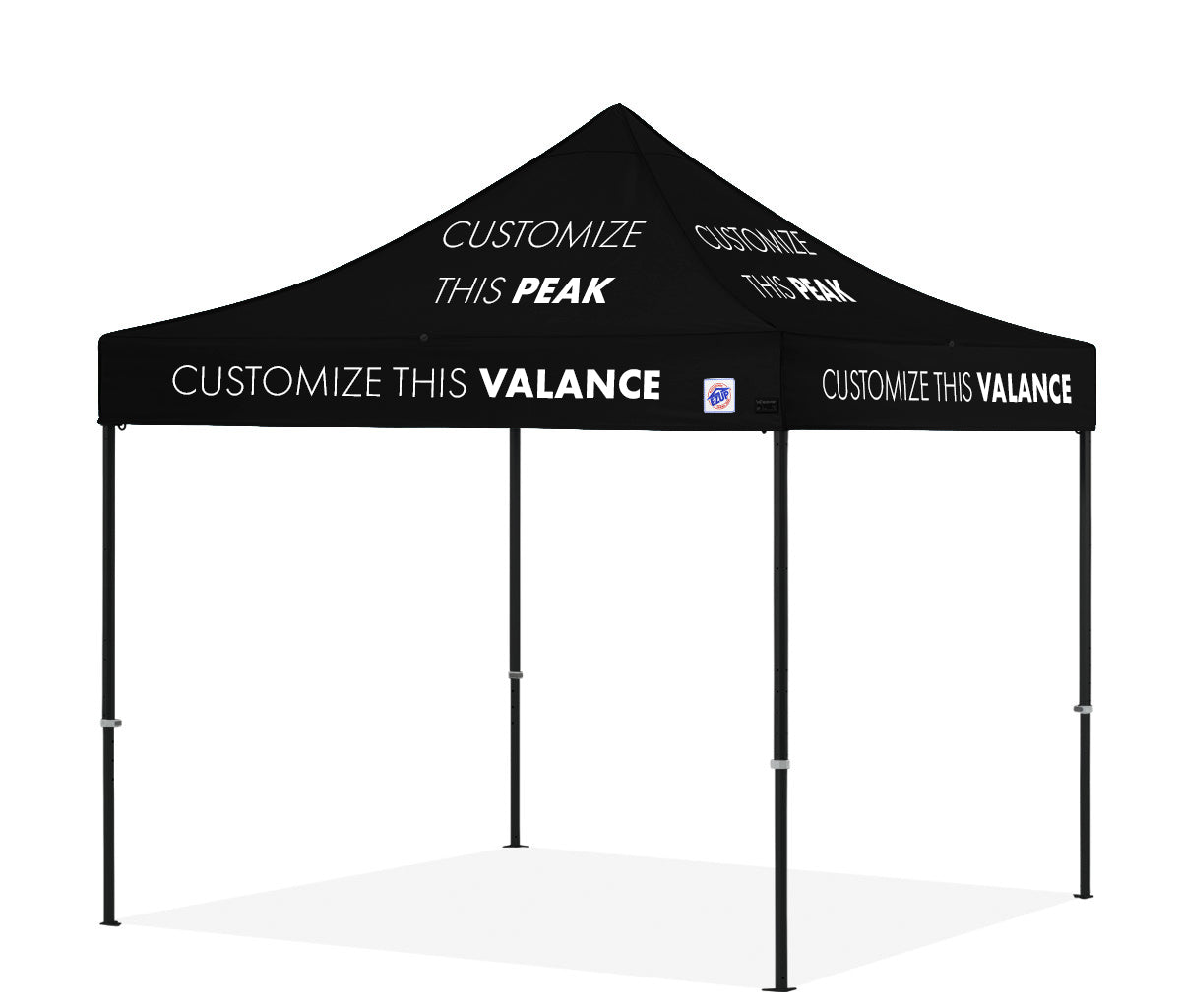 Abri personnalisé Endeavor® 10' x 10'