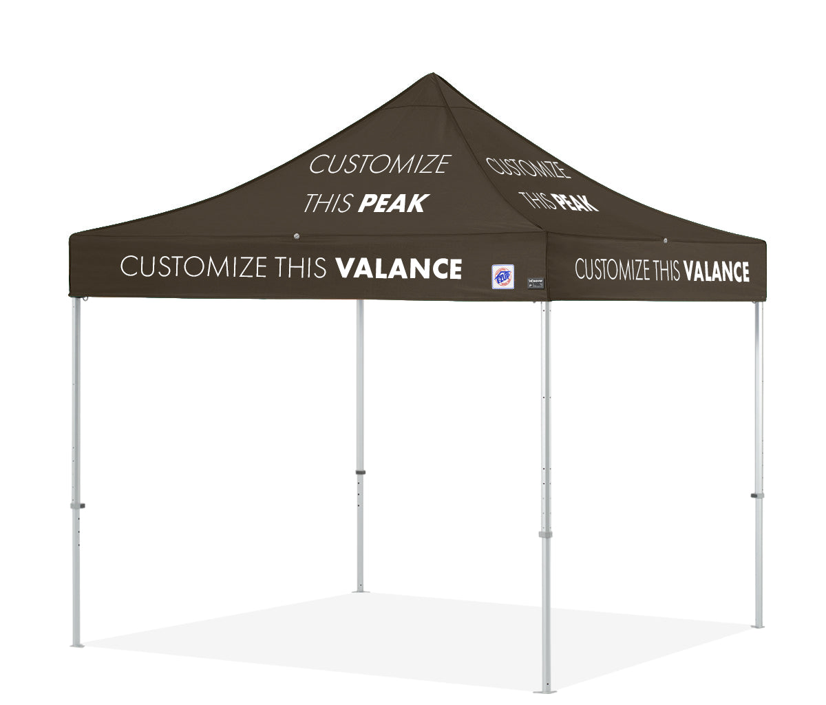 Abri personnalisé Endeavor® 10' x 10'