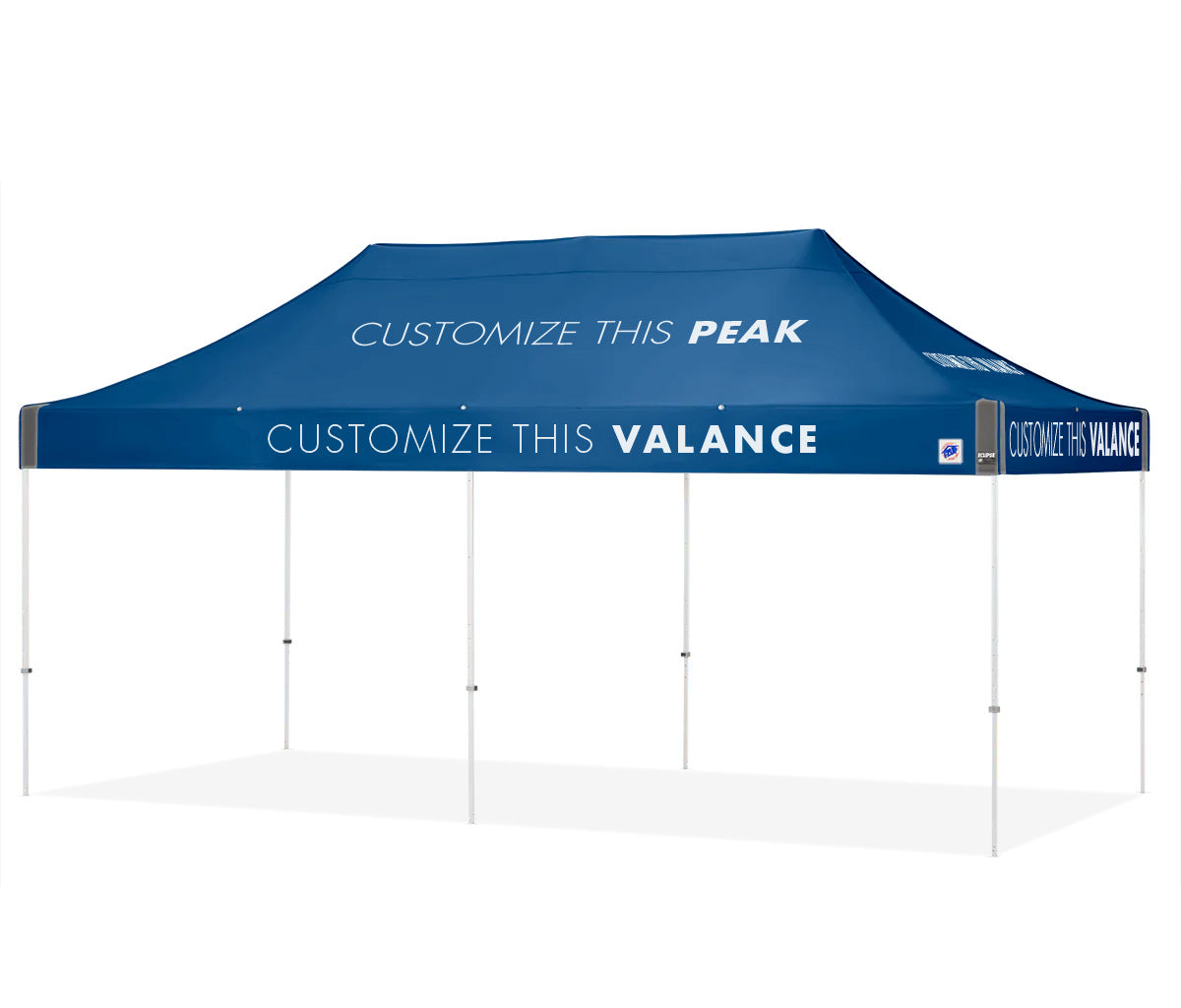Abri personnalisé Vantage® 10' x 20'
