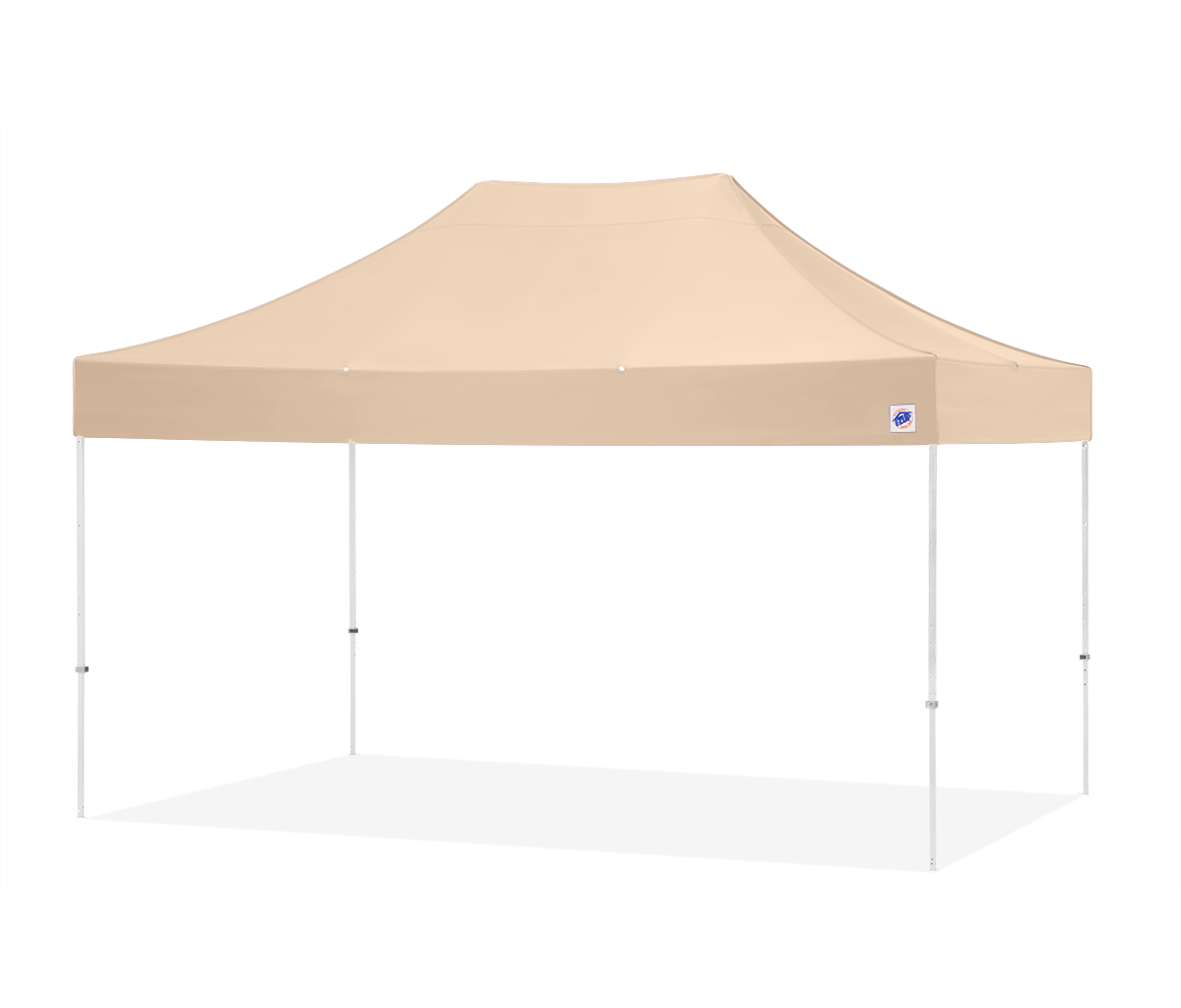Eclipse, 15'(4.5m) Shelter,White Frame, Bone Top, Custom ,CB