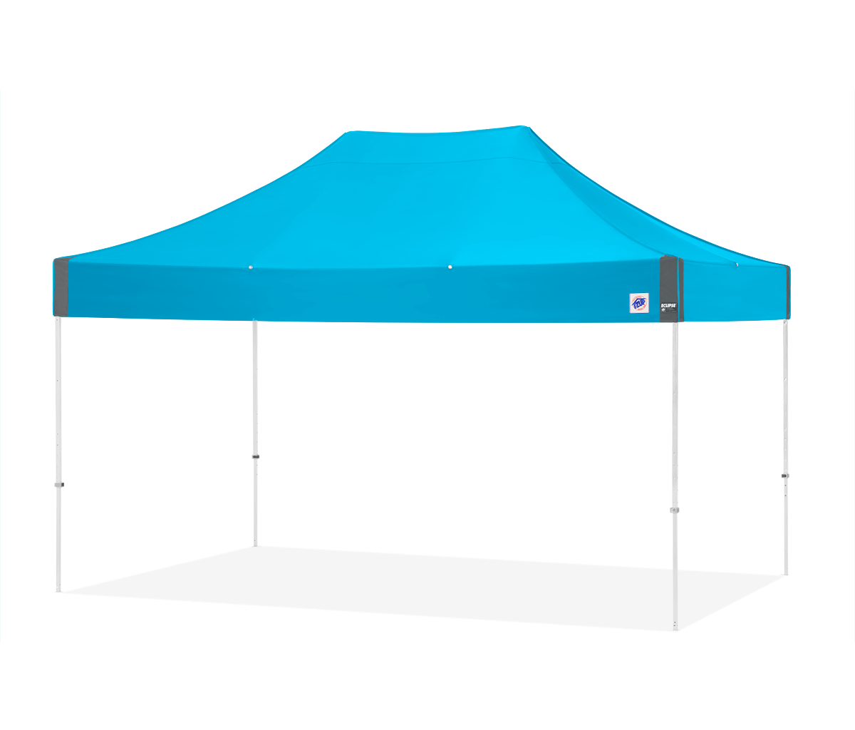 Eclipse, 15'(4.5m) Shelter,White Frame, Splash Top, Custom ,CB