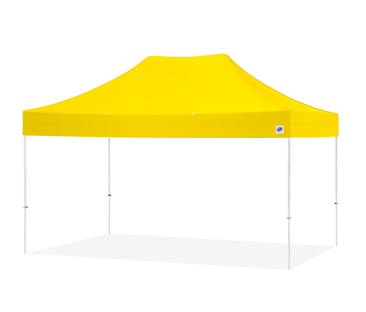 Eclipse, 15'(4.5m) Shelter,White Frame, Yellow Top, Custom ,CB