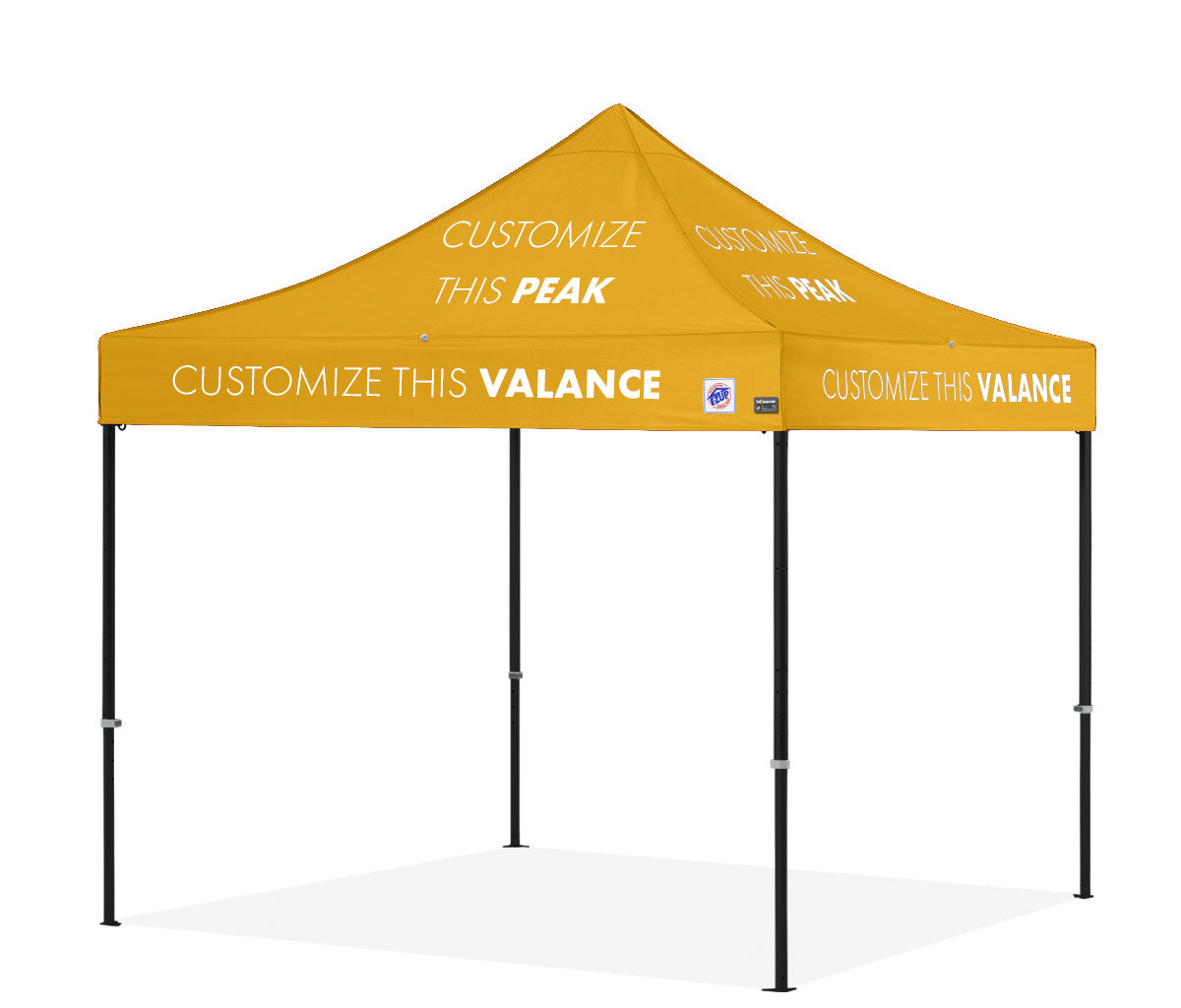 Abri personnalisé Endeavor® 10' x 10'