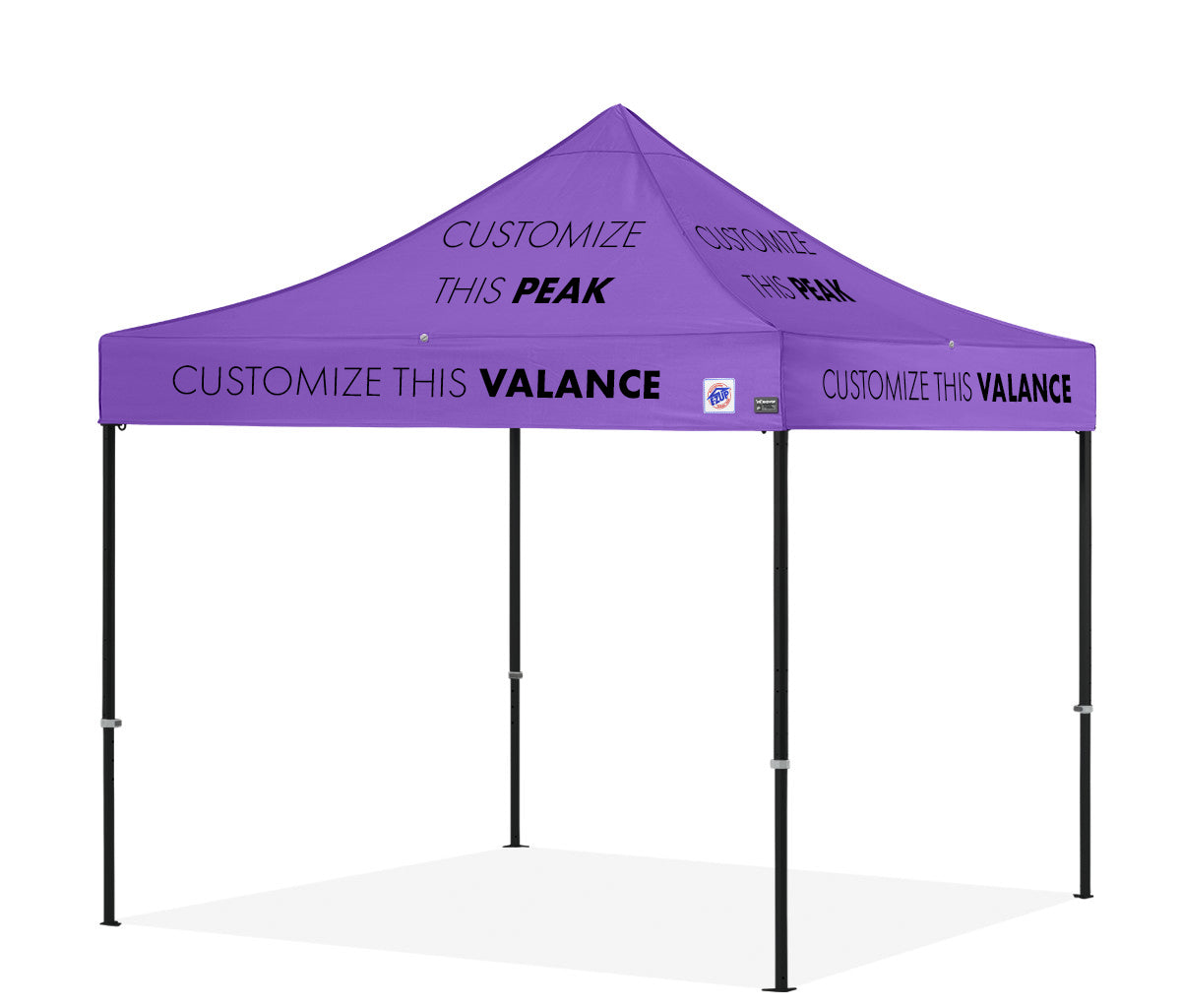 Abri personnalisé Endeavor® 10' x 10'