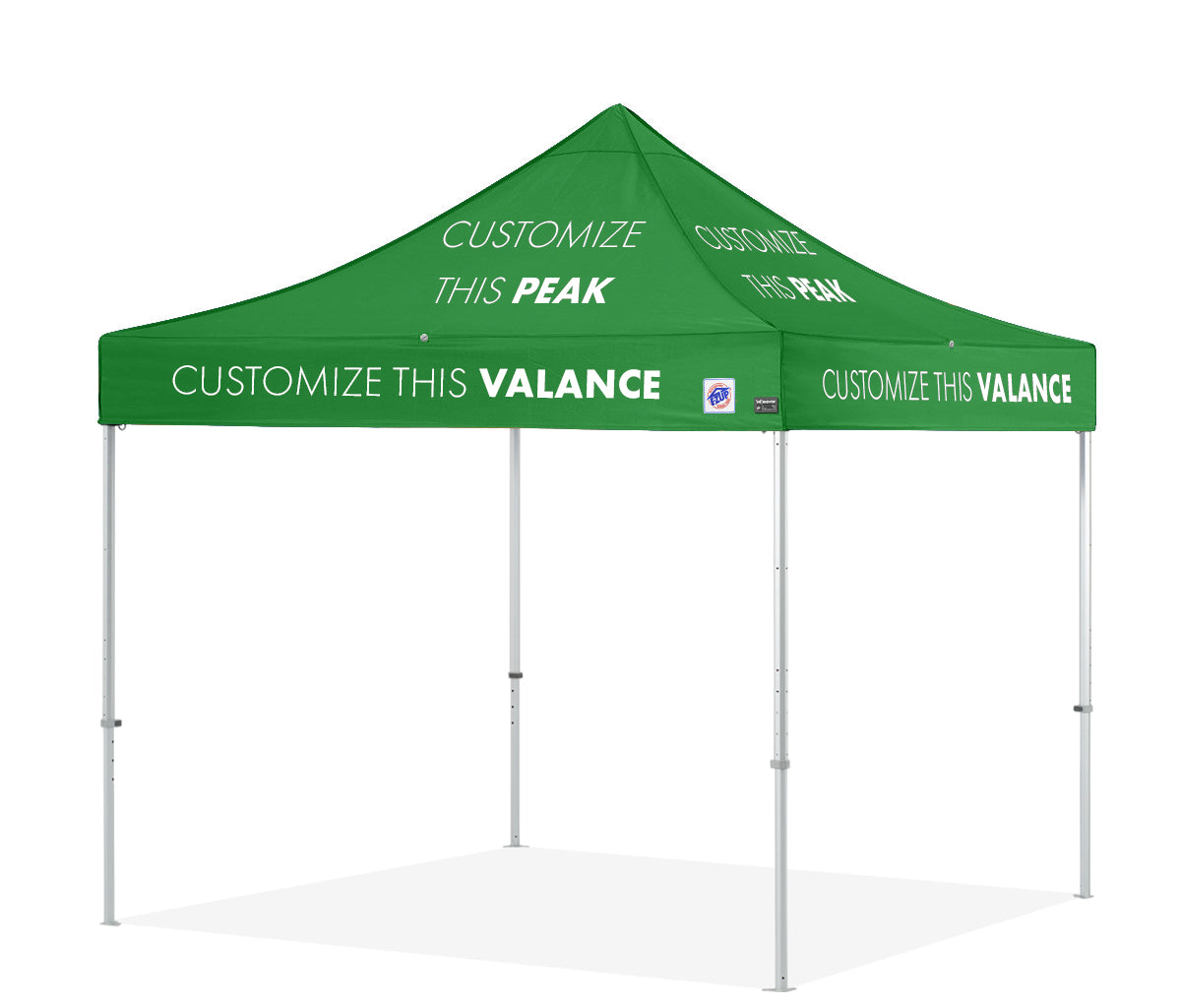 Abri personnalisé Endeavor® 10' x 10'