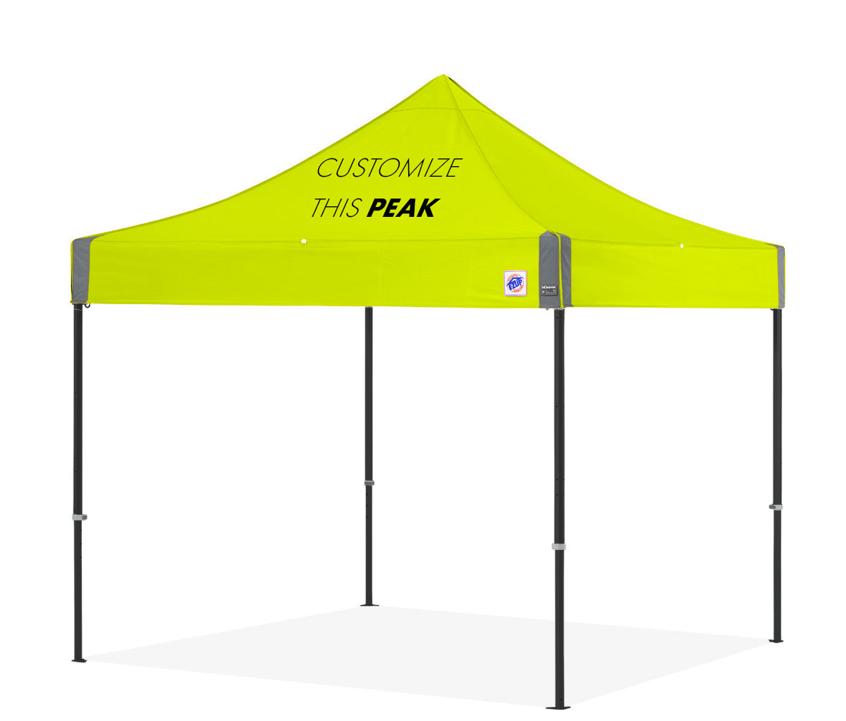 Abri personnalisé Endeavor® 10' x 10'