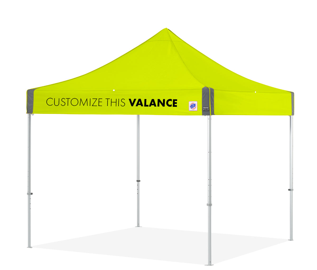 Abri personnalisé Endeavor® 10' x 10'